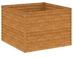 vidaXL Hochbeet 100x100x69 cm Cortenstahl