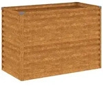 vidaXL Garten-Hochbeet 100 x 50 x 69 cm Cortenstahl