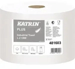 Katrin Putztuchrolle Plus L2 481603 2lagig wei&szlig; 1.500 Blatt 2 St./Pack.