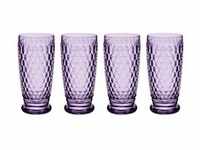Villeroy & Boch Boston Coloured Longdrinkglas 400 ml Lavender 4er Set - A