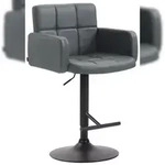 CLP Barhocker Los Angeles grau/schwarz