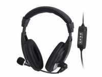 LogiLink USB Stereo Headset High Quality Full-Size