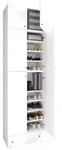 VCM LonaXXL Schuhschrank 6 T&uuml;ren 1 Schublade wei&szlig;.