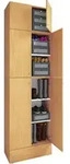 VCM LonaXXL Schuhschrank 6 T&uuml;ren 1 Schublade Buche dekor.