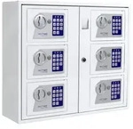 Rottner Schl&uuml;sselausgabe Keysystem 6 Indoor Elektronikschloss wei&szlig;