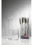 Sandra Rich Dekoglas CYLI Glas zylindrisch rund H. 20cm D. 19cm klar