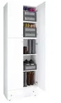 VCM LonaXXL Schuhschrank 4 T&uuml;ren 1 Schublade wei&szlig;.