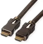 ROLINE 4K HDMI Ultra HD Kabel mit Ethernet, ST/ST, schwarz, 1,5 m