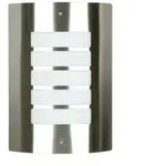 Licht-Erlebnisse Au&szlig;enwandleuchte LYNMARK Edelstahl Modern IP44 blendarme Wandlampe