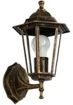 Licht-Erlebnisse Nostalgische Wandlaterne PARIS in Kupfer Antik f&uuml;r Au&szlig;en