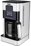 Fakir 9231001 Aroma Grande Edelstahl Filter-Kaffeemaschine mit Glaskanne,