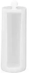 Relaxdays Wattepads Aufbewahrung 2er Set, Acryl, rund, Wattepadspender mit...