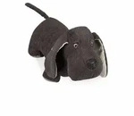 Relaxdays T&uuml;rstopper Hund, Stoff, mit Sand gef&uuml;llt, f&uuml;r Boden, innen, schwer, Deko