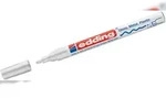 Glanzlack-Marker edding 751 wei&szlig; Packung mit 10 St&uuml;ck