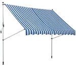 Outsunny - Markise - L300 x B150 x H170-280 cm