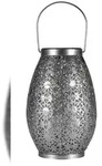 Paulmann Pauleen Solarlaterne Sunshine Temptation IP44 3000K 1lm Silber 48294