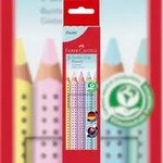 FABER-CASTELL Faber Castell Buntstift Grip Jumbo 5,3 mm pastell 5er Etui