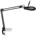 LED-Lupenleuchte MAULviso, mit Klemmfu&szlig; schwarz