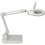 LED-Lupenleuchte MAULviso, mit Standfu&szlig; wei&szlig;