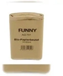 Hypafol Bio-Papierbeutel 10 l unbedruckt | 300 St&uuml;ck | kompostierbare Papiert&uuml;ten 