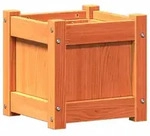 vidaXL Pflanzk&uuml;bel Wachsbraun 31x31x31 cm Massivholz Kiefer