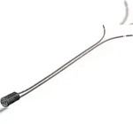 Goobay G4 Lampenfassung mit Zwillingslitze - max. 100 W/24 V (DC), 0,15 m Kabel, PPS