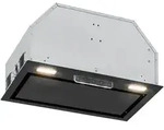 Klarstein Camila Dunstabzugshaube Einbau 52 cm 369 m3/h LED Touch Edelstahl Schwarz