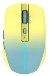 Maus 1600 DPI Wireless Bluetooth 6D Taste 500mAh Akku Gelb