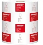 Handtuchrolle Katrin Classic M, wei&szlig;, 1-lagig, perforiert, 1 Packung = 6 Rollen, &agrave;