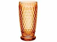 Villeroy & Boch Boston Coloured Longdrinkglas / Bierbecher Apricot 16,2cm 300ml