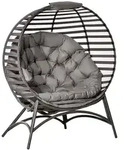 Outsunny - Papasansessel - 118Lx75Wx139Hcm - Sand