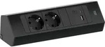 BACHMANN CASIA2 2xCEE7/3 1xUSB A/C 22W 2,0m AEH SW