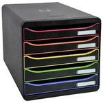 Exacompta Black-Office Big Box Plus 5 Sch&uuml;be