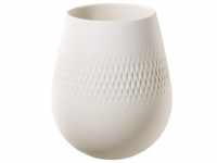 Villeroy & Boch Manufacture Collier blanc Vase Carré klein 12,5x12,5x14cm