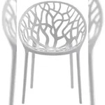 CLP Gartenstuhl Hope Kunststoff HBT: 80x59x60 cm hellgrau