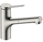 hansgrohe Zesis M33 Einhebel-K&uuml;chenmischer 150, Metall Ausziehbrause, 2jet,