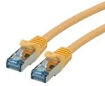ROLINE Patchkabel Cat.6A S/FTP (PiMF), Component Level, LSOH, gelb, 7,5 m