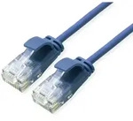 ROLINE UTP DataCenter Patchkabel Cat.6A (Class EA), LSOH, slim, blau, 1,5 m