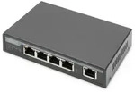ASSMANN DIGITUS 4-Port Gigabit 4PPoE Extender, 802.3at, 60 W