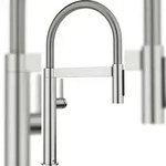 BLANCO GmbH + Co KG BLANCO CULINA-S II Mini K&uuml;chenarmatur Hochdruck PVD steel