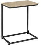 tectake Beistelltisch Cardiff 55,5x35x67cm Industrial Holz Hell, Eiche Sonoma