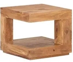 vidaXL Couchtisch 45x45x40 cm Massivholz Akazie