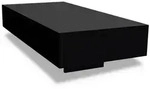 vidaXL Couchtisch Hochglanz Schwarz