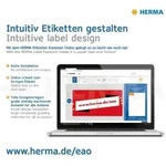 Herma Etiketten permanent &Oslash; 60 mm Silphie braun 20 Bl 240 Etik.