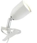BRILLIANT LEO LED Klemmleuchte 17 cm Metall / Kunststoff Wei&szlig;, G24801A05
