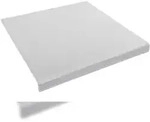 GSD Acryl Schneidebrett mit Anschlag 46,5 x 46,5 x 3,8 x 0,6cm