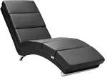 Casaria Relaxliege London Kunstleder Schwarz
