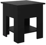 vidaXL Couchtisch Schwarz 40x40x42 cm Holzwerkstoff