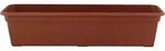 Siena Garden Balkonkasten 60 x 16,9 x 13,8 cm, terracotta Pflanzgef&auml;&szlig; aus