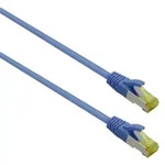 Helos ultra flex Patchkabel S/FTP Cat 6a TPE blau 1,0m